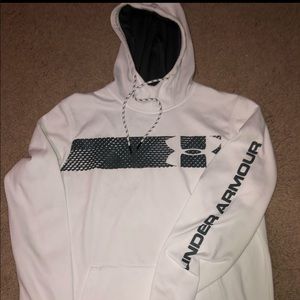 under armour white hoodie